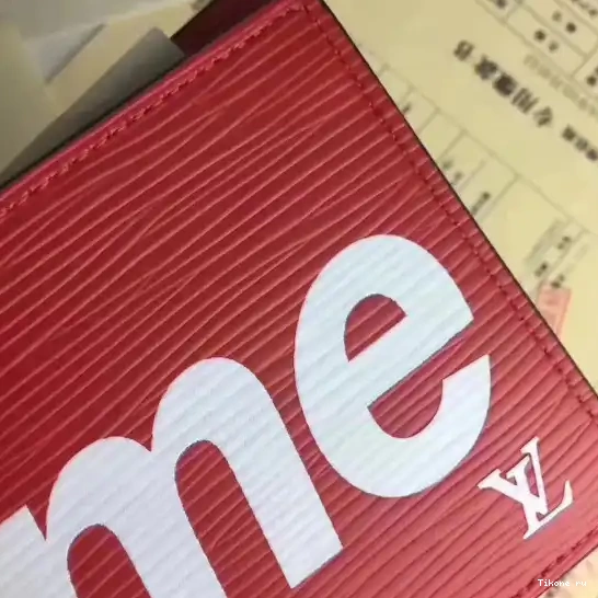 Affordable Vuitton supreme Louis wallet pocket 0514